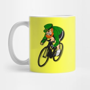 St Patricks Day with a Fixie Leprechaun Mug